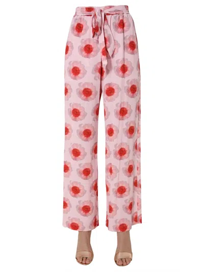 Baum Und Pferdgarten Elastic Waist Trousers In Pink