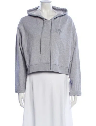 Pre-owned Baum Und Pferdgarten Graphic Print Crew Neck Hoodie In Gray