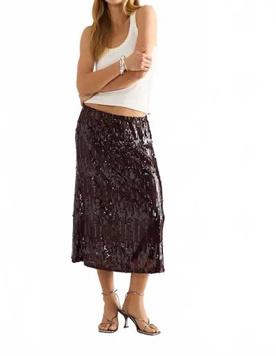 Baum Und Pferdgarten Jaino Midi Skirt In Purple