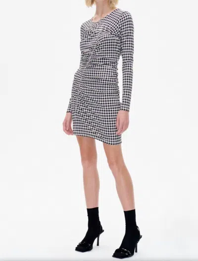 Baum Und Pferdgarten Jennie Dress In Black White Check In Multi