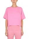 Baum Und Pferdgarten Jian Embroidered Organic Cotton Boxy Top
