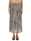 Baum Und Pferdgarten Skirt  Woman Color Silver In Silver