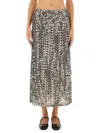 Baum Und Pferdgarten Skirt  Woman Color Silver In Silver