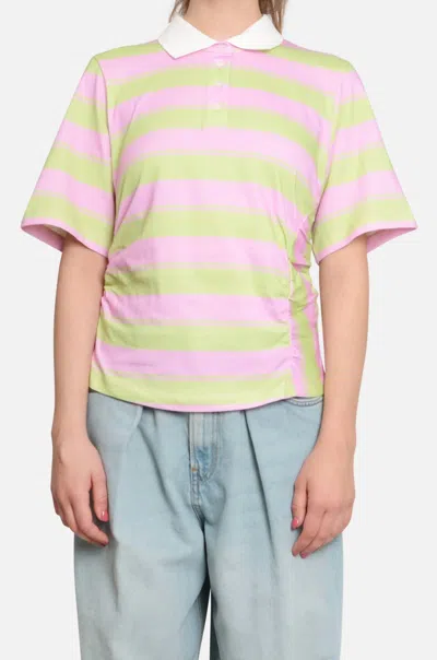 Baum Und Pferdgarten Judite Polo Tee In Phalaenopsis Foot In Pink