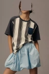 Baum Und Pferdgarten Juul Short-sleeve Sporty Jersey Tee In Blue