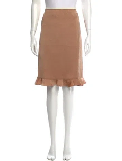 Pre-owned Baum Und Pferdgarten Knee-length Skirt In Neutral