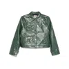 Baum Und Pferdgarten Long-sleeved Leather Jacket