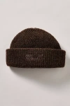 Baum Und Pferdgarten Leia Ribbed Beanie In Brown
