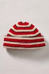 Baum Und Pferdgarten Leia Ribbed Beanie In Red