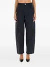 Baum Und Pferdgarten Nara Patterned Jeans In Black