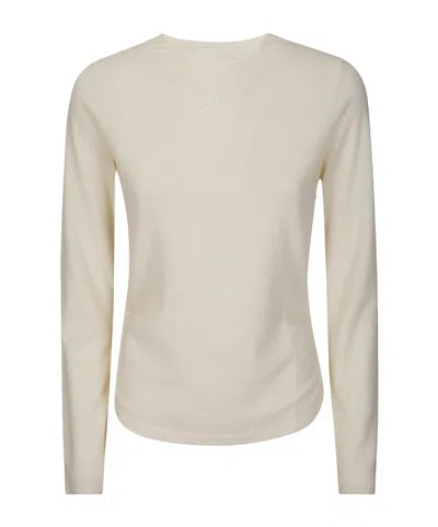 Baum Und Pferdgarten Long-sleeved Knitwear In White