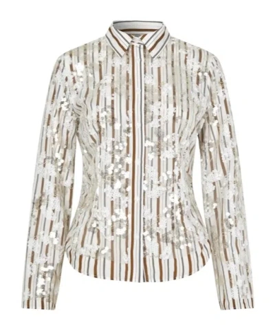 Baum Und Pferdgarten Long-sleeved Shirt In White
