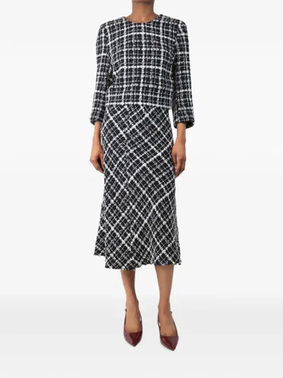Pre-owned Baum Und Pferdgarten Long-sleeve Top And Skirt Set In Black