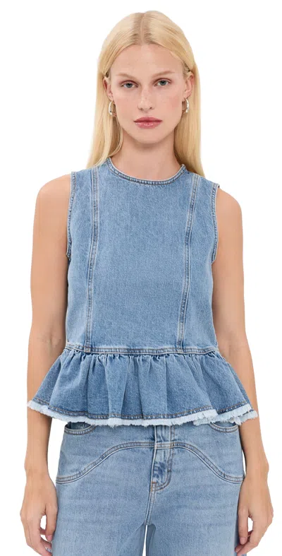 Baum Und Pferdgarten Madinel Denim Top Forever Blue Denim
