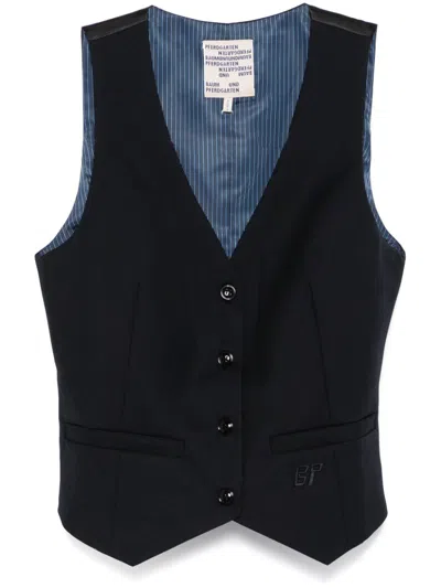 Baum Und Pferdgarten Magia Waistcoat In Blue