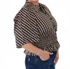 Baum Und Pferdgarten Malala Button Down Top In Print In Multi