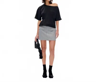 Baum Und Pferdgarten Margeaux Off Shoulder Top In Black