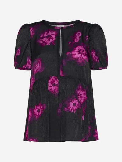 BAUM UND PFERDGARTEN MAVA FLORAL PRINT TOP