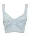 Baum Und Pferdgarten Women Mekira Top In Celestial Vintage Blue In Blue