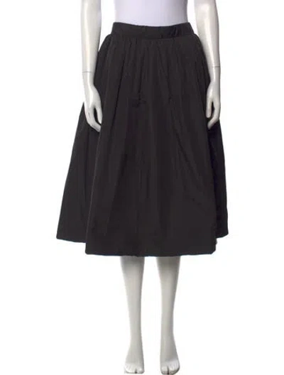 Pre-owned Baum Und Pferdgarten Midi Length Skirt In Black