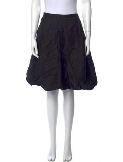 Pre-owned Baum Und Pferdgarten Midi Length Skirt In Black