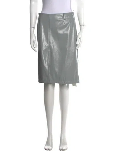 Pre-owned Baum Und Pferdgarten Midi Length Skirt In Grey