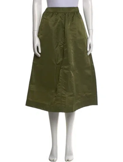 Pre-owned Baum Und Pferdgarten Midi Length Skirt W/ Tags In Green