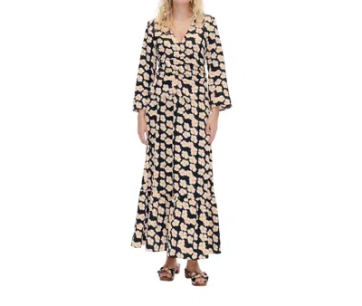 Baum Und Pferdgarten Milis Blouse In Orange Hawaii Flower In Animal Print
