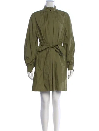 Pre-owned Baum Und Pferdgarten Mini Dress In Green