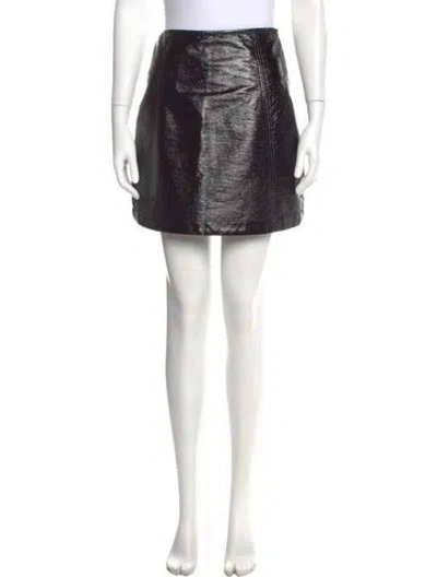 Pre-owned Baum Und Pferdgarten Mini Skirt In Black
