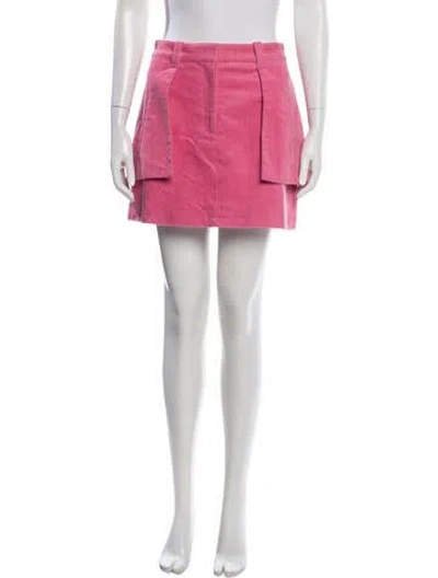 Pre-owned Baum Und Pferdgarten Mini Skirt In Orange