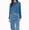 Baum Und Pferdgarten Miza Blouse In Ensign Blue In Blue