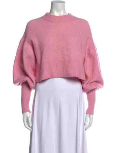 Pre-owned Baum Und Pferdgarten Mock Neck Sweater In Pink