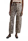 Baum Und Pferdgarten Nalana Straight Jeans In Leopard In Brown