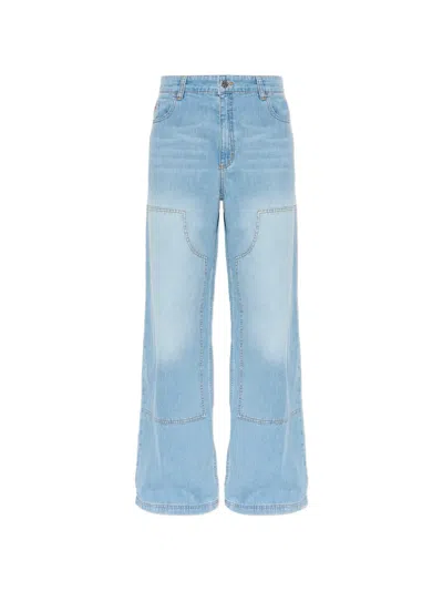 Baum Und Pferdgarten Namra Panelled Jeans In Blue