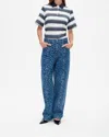 Baum Und Pferdgarten Nara Jean In Leopard Vintage Blue In Blue
