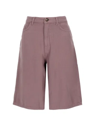 Baum Und Pferdgarten Mini Organic Cotton Shorts In Brown