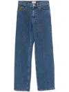 Baum Und Pferdgarten Straight Trousers In Blue