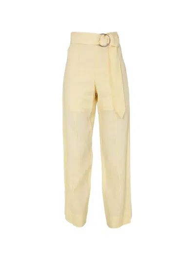 Baum Und Pferdgarten Nimue Belted Trousers In Neutral