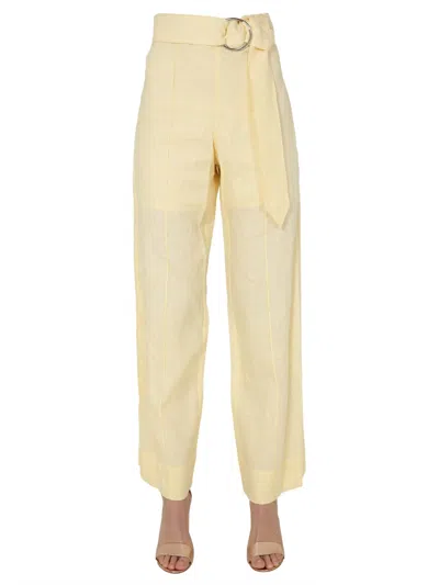 Baum Und Pferdgarten Nimue Women's Trousers In Yellow