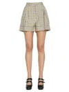 Baum Und Pferdgarten Nomade Mixed Media Shorts In Brown