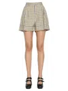Baum Und Pferdgarten Nomade Mixed Media Shorts In Brown
