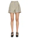 Baum Und Pferdgarten Nomade Mixed Media Shorts In Brown
