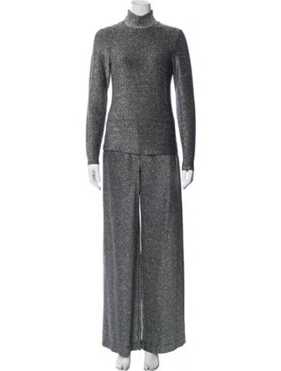 Pre-owned Baum Und Pferdgarten Patterned Pant Set In Blue