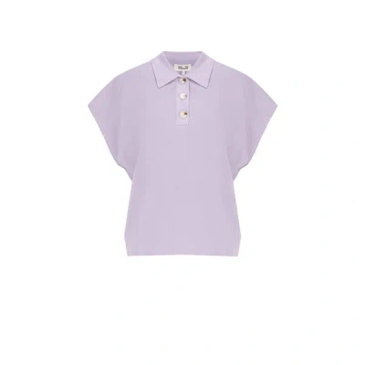 Baum Und Pferdgarten Short-sleeve Polo Shirt In Purple