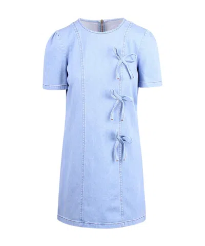 Baum Und Pferdgarten Round Neck Dress In Blue