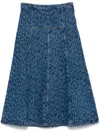 Baum Und Pferdgarten Saar Midi Skirt In Blue