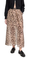 BAUM UND PFERDGARTEN SADIA SKIRT BROWN BAUM LEOPARD