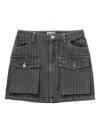 Baum Und Pferdgarten Sali Mini Skirt In Grey