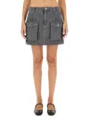 Baum Und Pferdgarten Regular Fit Skirt In Gray